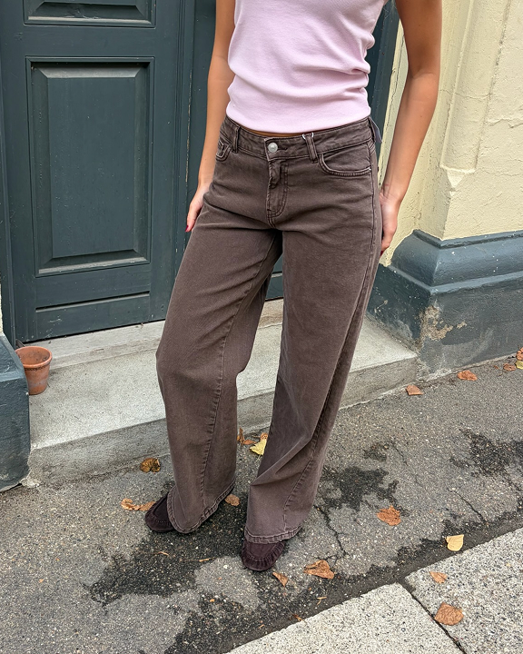 PCSELMA Jeans - Hot Fudge